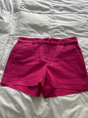 LOFT Bright Fuchsia Tailored Shorts